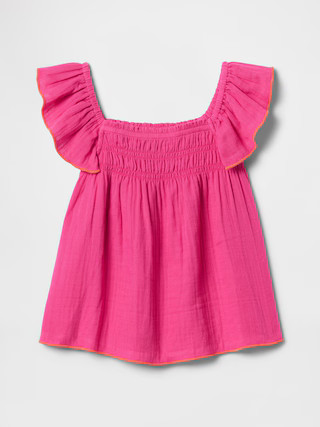 Baby & Toddler Crinkle Gauze Top | Gap (US)