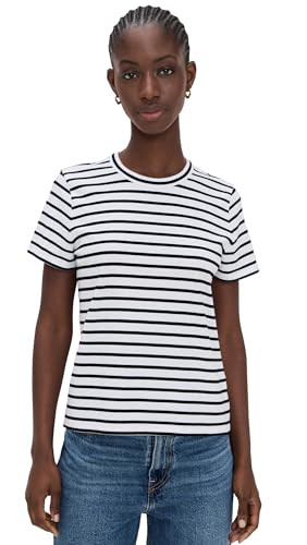 Madewell Women's The Perfect Crewneck Tee in Allday Jersey | Amazon (US)