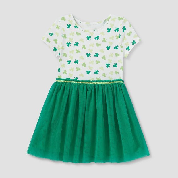 Girls' Tie-Dye Shamrock Dress - Cat & Jack™ | Target