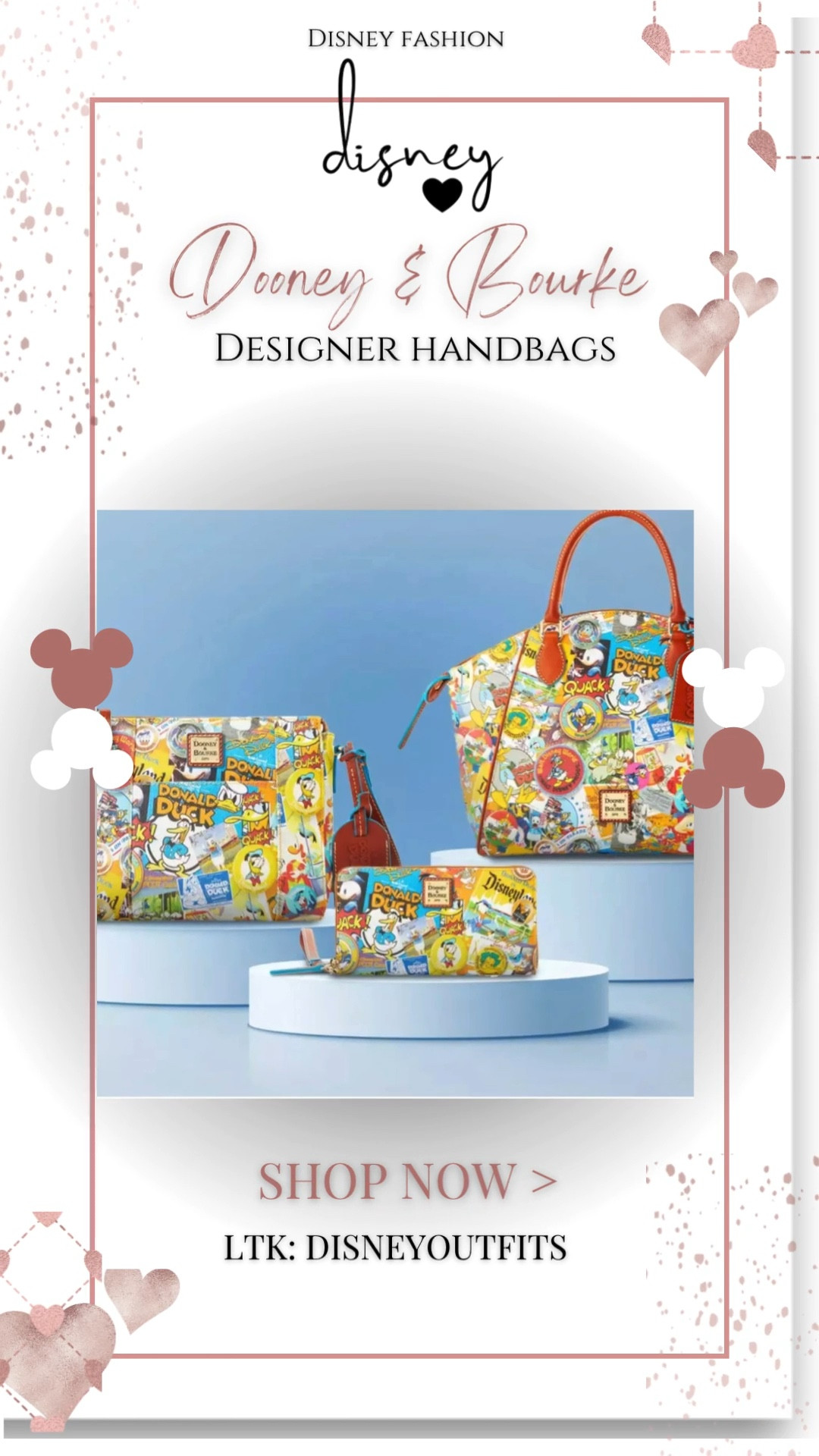 Disney Dooney & Bourke : Donald Duck 

#LTKItBag #LTKTravel