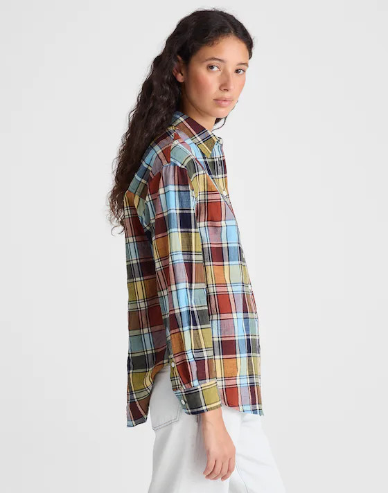 The Easy Shirt in Poplin | Madewell