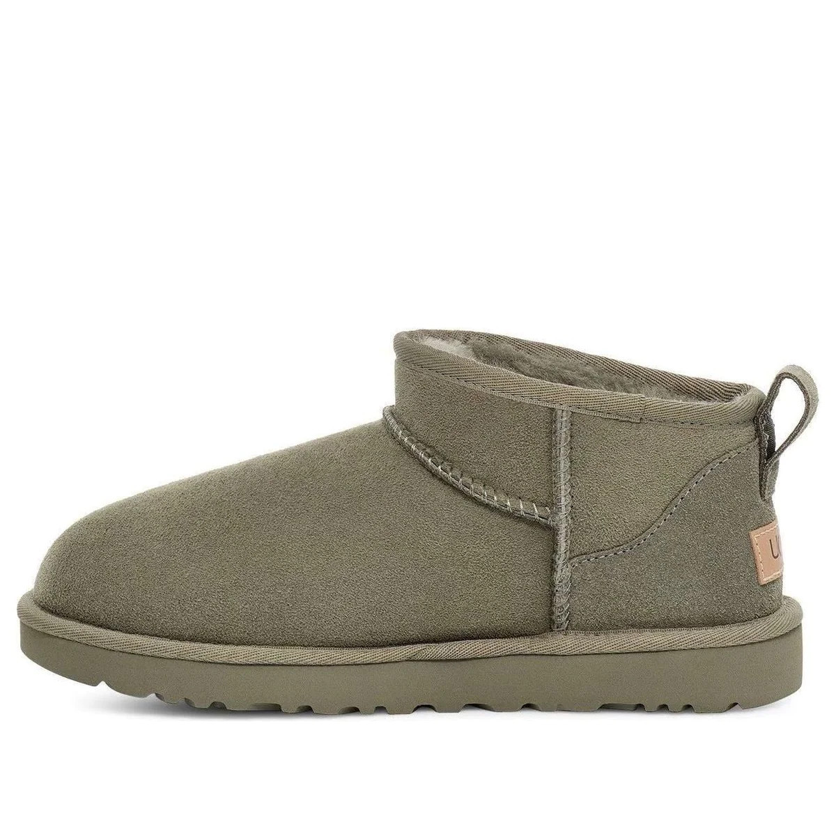 (WMNS) UGG Classic Ultra Mini Boot 'Moss Green' 1116109-MSG | KICKS CREW