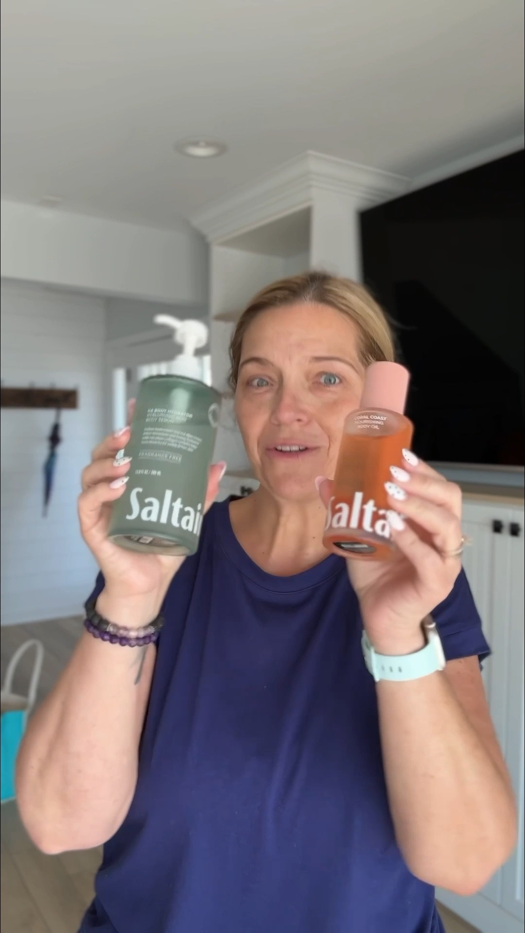 Body care just got a serious upgrade 💦✨ The Saltair Hyaluronic Acid Body Wash paired with the Coral Coast Nourishing Body Oil is the duo your skin has been BEGGING for. Hyaluronic acid to deeply hydrate, and a luxe body oil to lock in all that moisture and leave you glowing from head to toe. 

#LTKBeauty #LTKselfcare #LTKmorningroutine