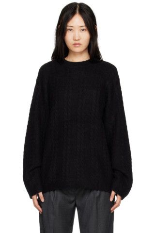 Black Verbier Sweater | SSENSE
