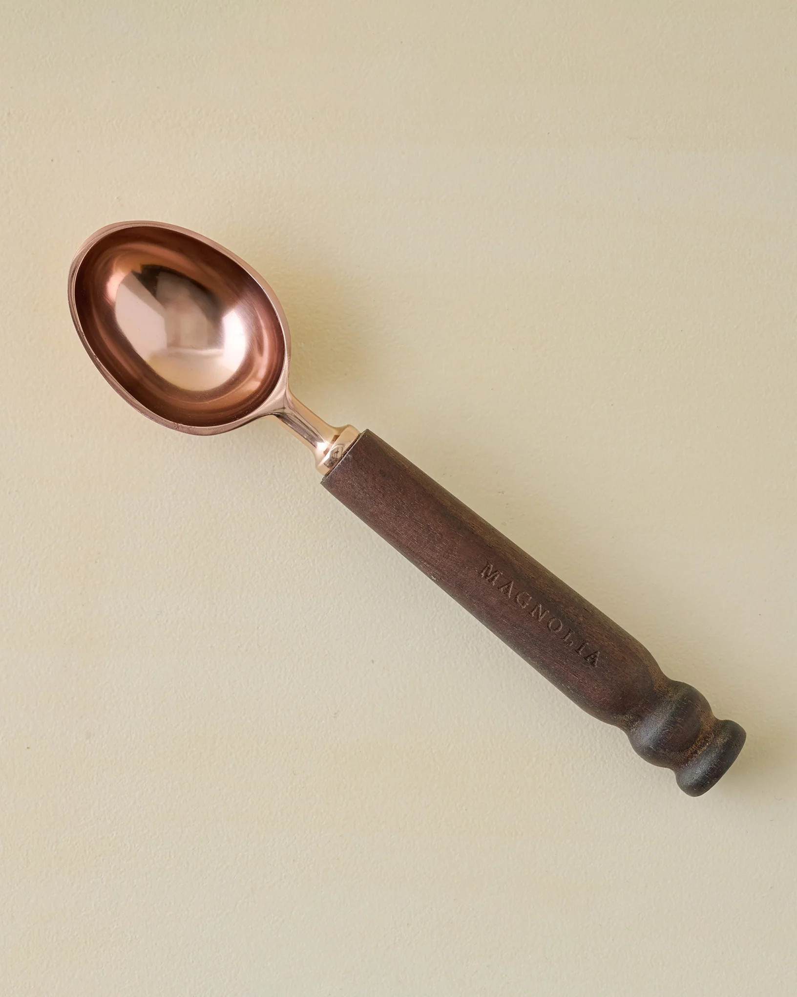 The Gristmill Collection Walnut Ice Cream Scoop | Magnolia