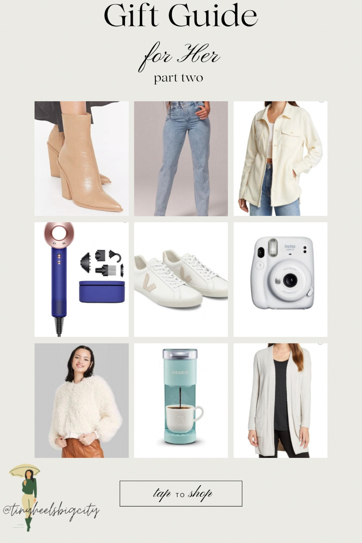 PART TWO - The perfect gifts for her this holiday season 🎁 Order these items from Nordstrom, Amazon, Abercrombie and more and get them to your doorstep before Christmas!

Check out part one in my previous post for more!

#nordstrom #abercrombie #nastygal #amazon #walmart #christmas #gifts #giftguide #Ltkholiday #ltksalealert #ltkshoecrush #under100 #ltkunder50 #ltkstyletip

#LTKxAF #LTKGiftGuide #LTKSeasonal