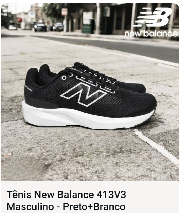 Tênis New Balance 413V3 Masculino - Preto+Branco

#LTKbrasil #LTKpromo #LTKshoes