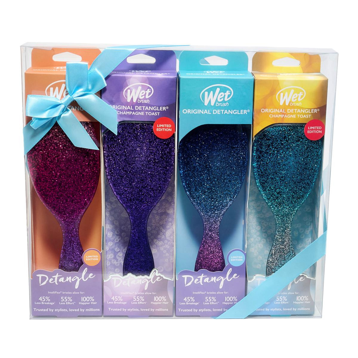 Wet Brush Holiday 4-Piece Glitter Bundle | HSN