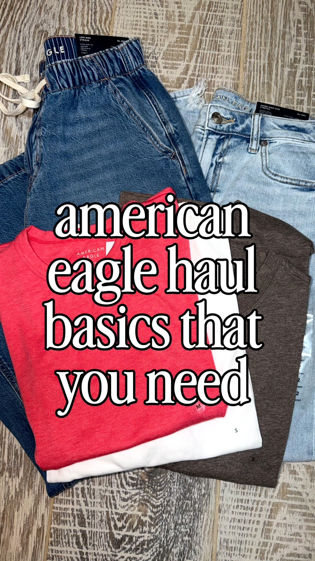 basics you need at an affordable price • 30% off with code

@American Eagle Outfitters 

#LTKootd #LTKSaleAlert #LTKU