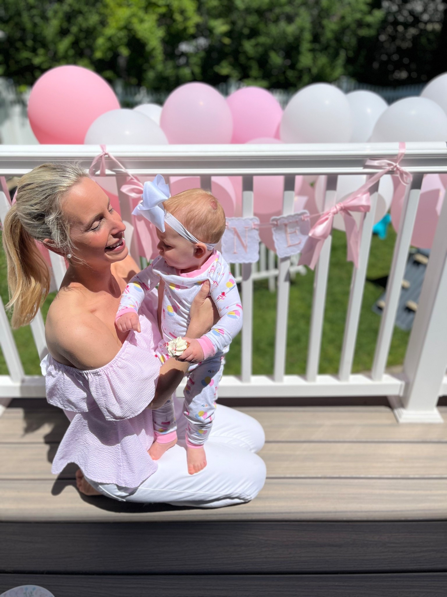 Elsa’s first birthday part 2! One banner, balloon arc and cupcake pjs!

#LTKSummerEdit #LTKParties #LTKBaby