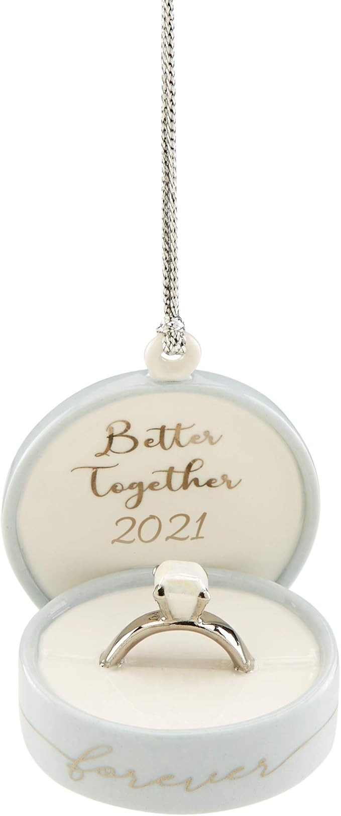 Lenox 2021 Together Forever Ring Box Ornament, 0.30 LB, Multi | Amazon (US)