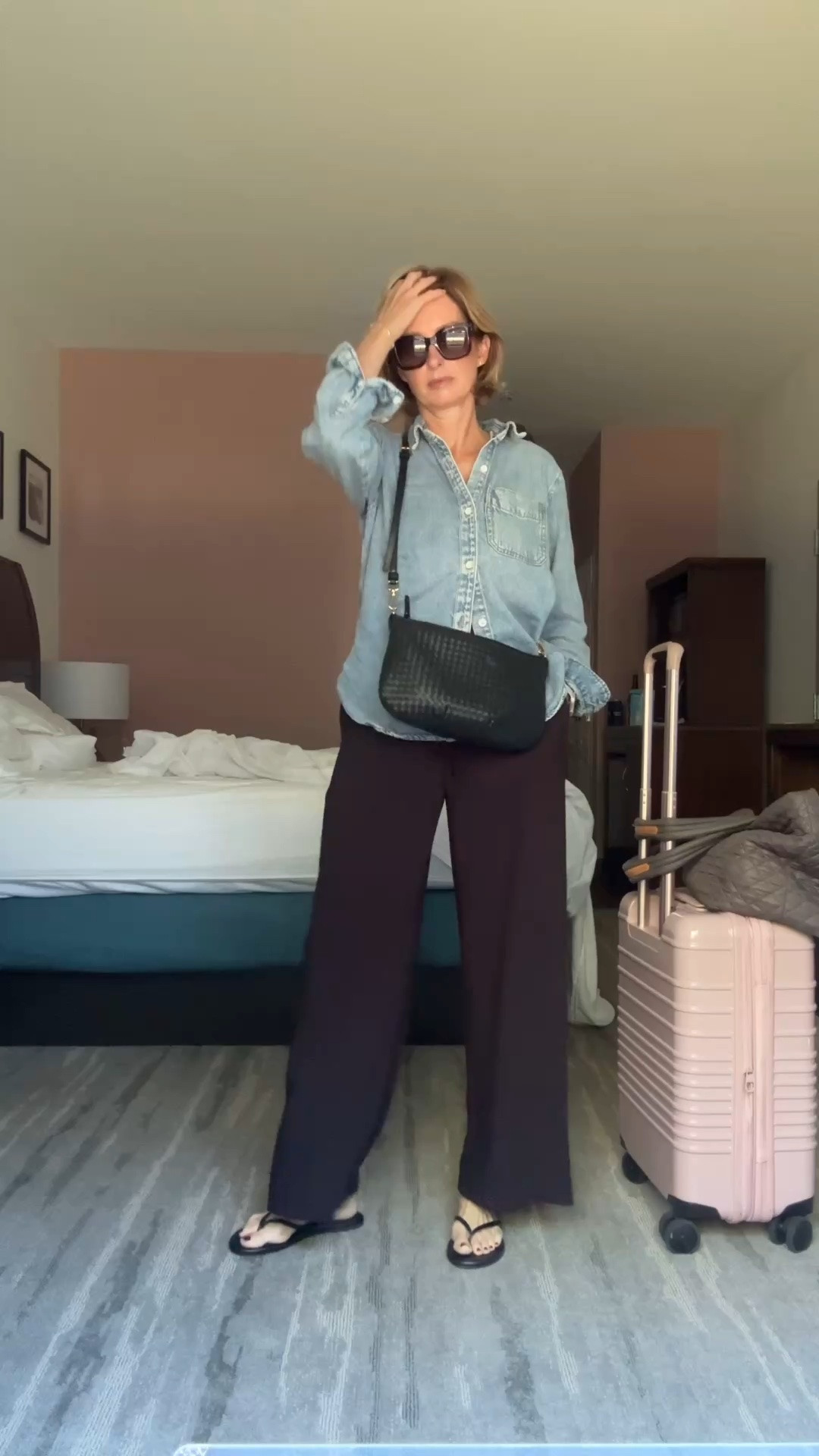 Travel Home outfit

#LTKgrwm #LTKOver40 #LTKTravel