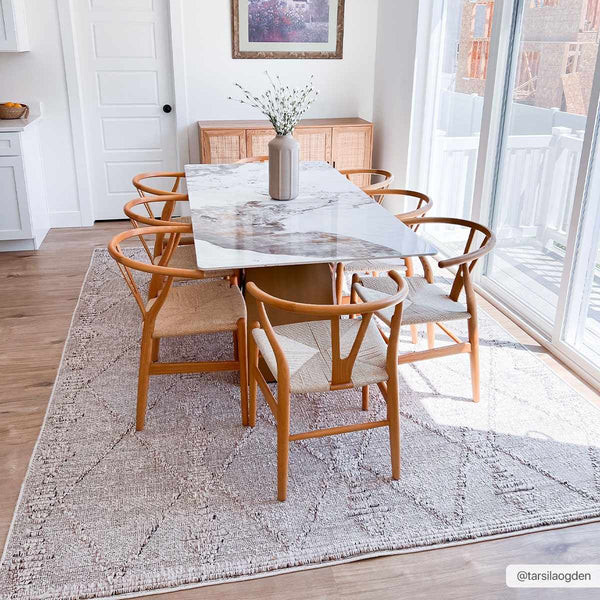 Nyla Bone Area Rug | Boutique Rugs