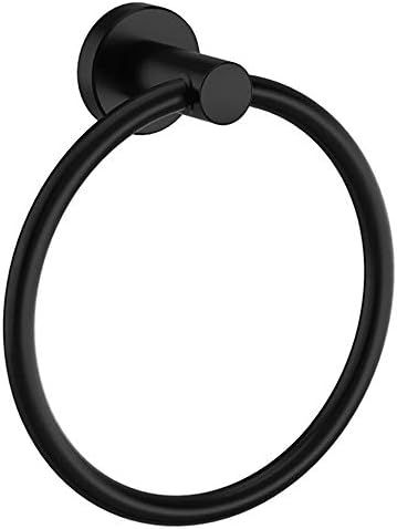 Marmolux Acc Black Towel Ring Hand Towel Holder for Bathroom Hand Towel Racks Wall Mount Bathroom... | Amazon (US)