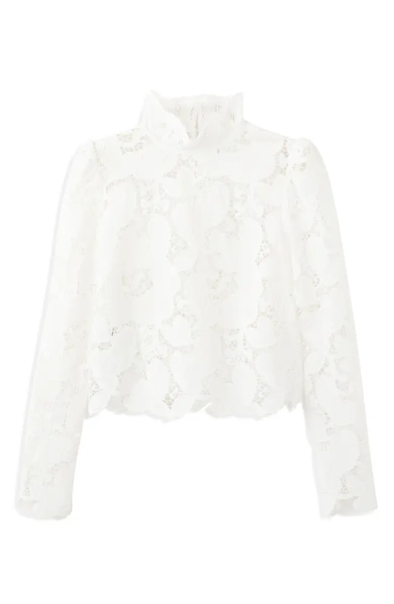 Coco Lace Cutwork Top | Nordstrom