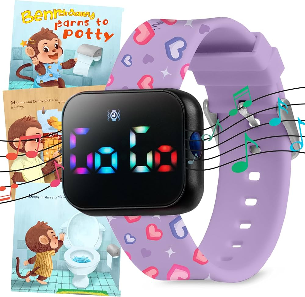 Potty Training Watch for Kids V2 – A Water Resistant Toilet Reminder Device for Boys & Girls to... | Amazon (US)