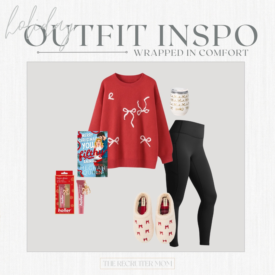 Bow Sweater Cozy and Casual Holiday Look

#LTKMidsize #LTKSeasonal #LTKHoliday