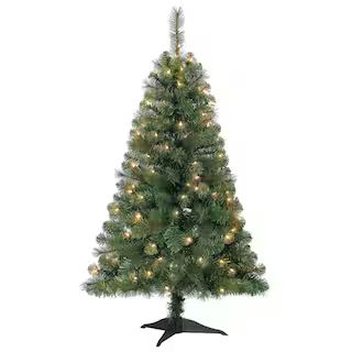 4ft. Pre-Lit Riverside Pine Artificial Christmas Tree, Clear Lights by Ashland® | Michaels Stores