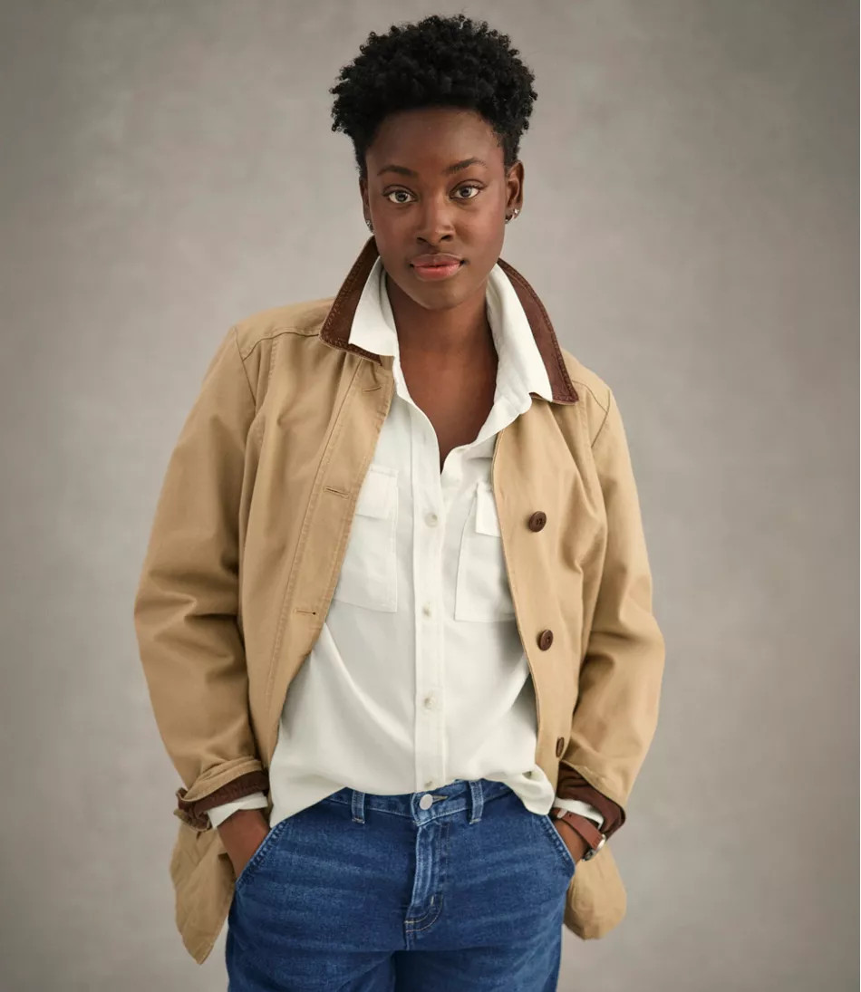Women's Adirondack Barn Coat, Flannel-Lined | L.L. Bean