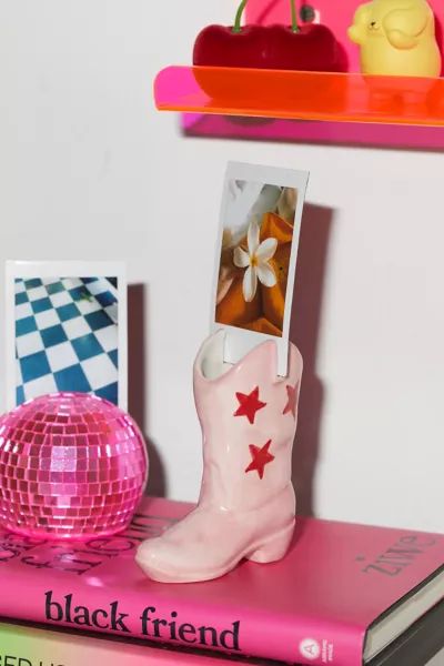 Cowboy Boot Photo Stand | Urban Outfitters (US and RoW)