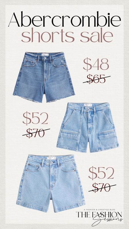 Abercrombie shorts sale!!

Mom shorts | dad shorts | sale | denim shorts | Abercrombie sale | summer | Tracy | The Fashion Sessions 

#LTKfindsunder50 #LTKsalealert #LTKstyletip