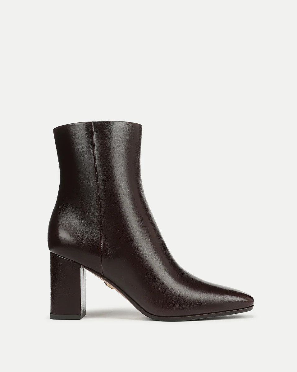 Cera Leather Ankle Boot | Veronica Beard