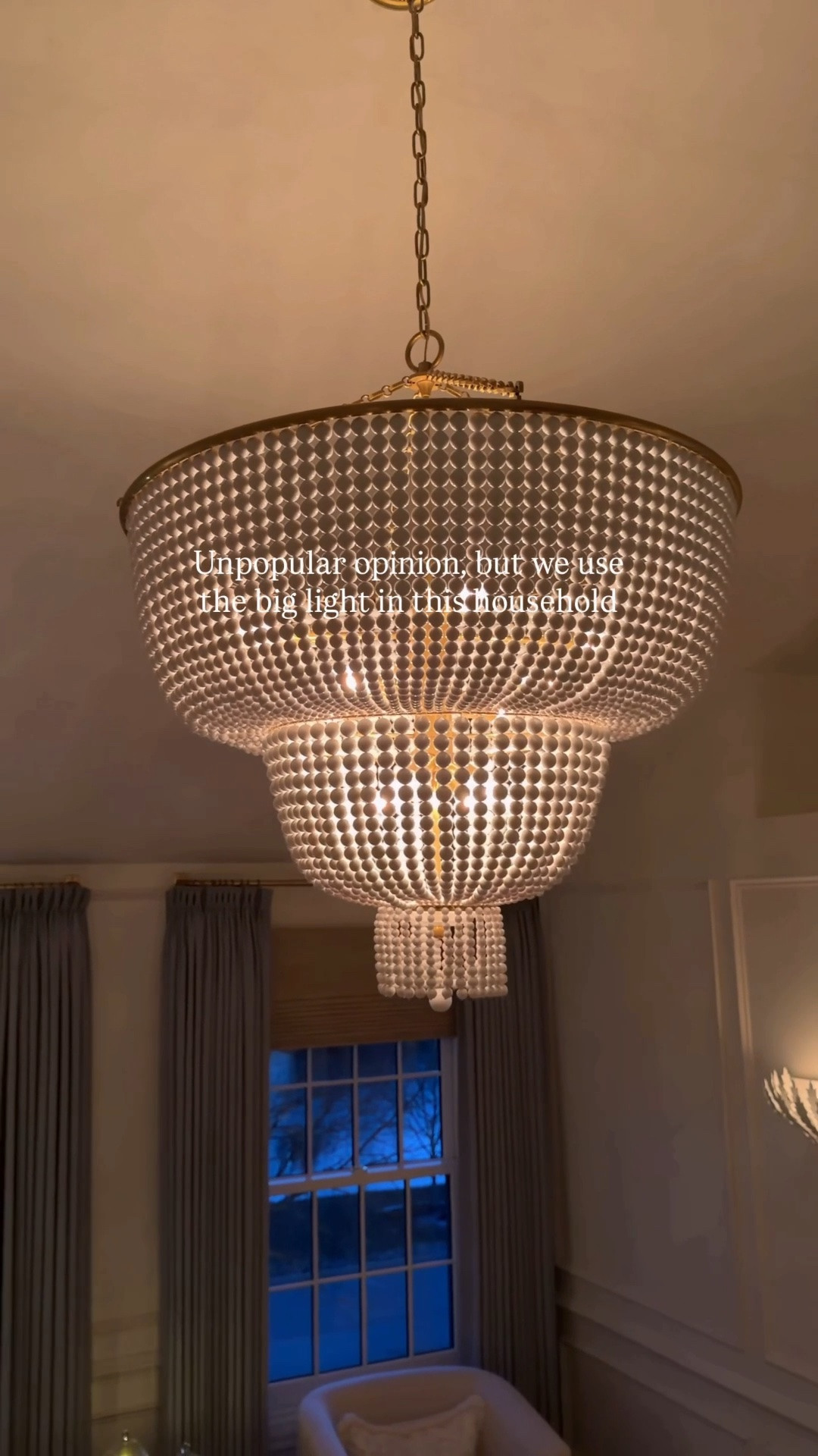 I hate to say it, but we do use all the big lights in this house 🤭 My one rule is that they are dimmable and on the absolute lowest setting! And I only use 25 watt (or lower) incandescents in the household. Give me all the layered lighting but keep it extremely dim! 🕯️

#LTKHome #LTKSaleAlert #LTKSeasonal