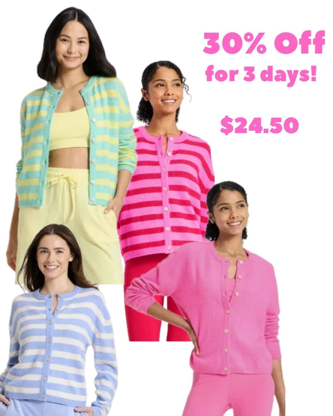 Joylab 30% Off Sale (For 3 Days)! 🎯 🩷🧡💛💚🩵💜

… I have this in both of the pink options, runs a tad big dash size one size down!

#LTKActive #LTKSaleAlert #LTKFindsUnder50