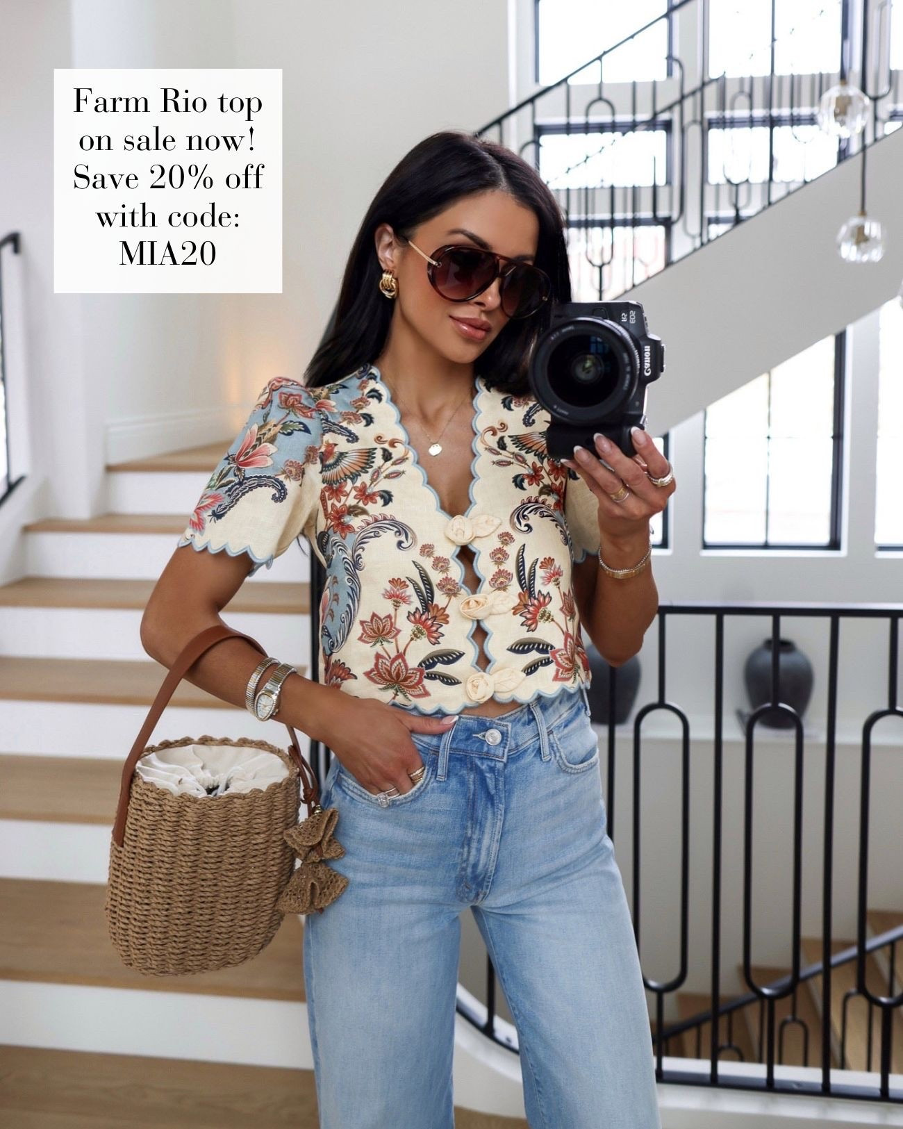 Summer outfit ideas on sale! My farm Rio top and mother hustler jeans have been trending all spring. You can save 20% off with code MIA20

Mother’s Day outfit, last minute Mother’s Day gifts

#LTKSeasonal #LTKSaleAlert #LTKMothersDay