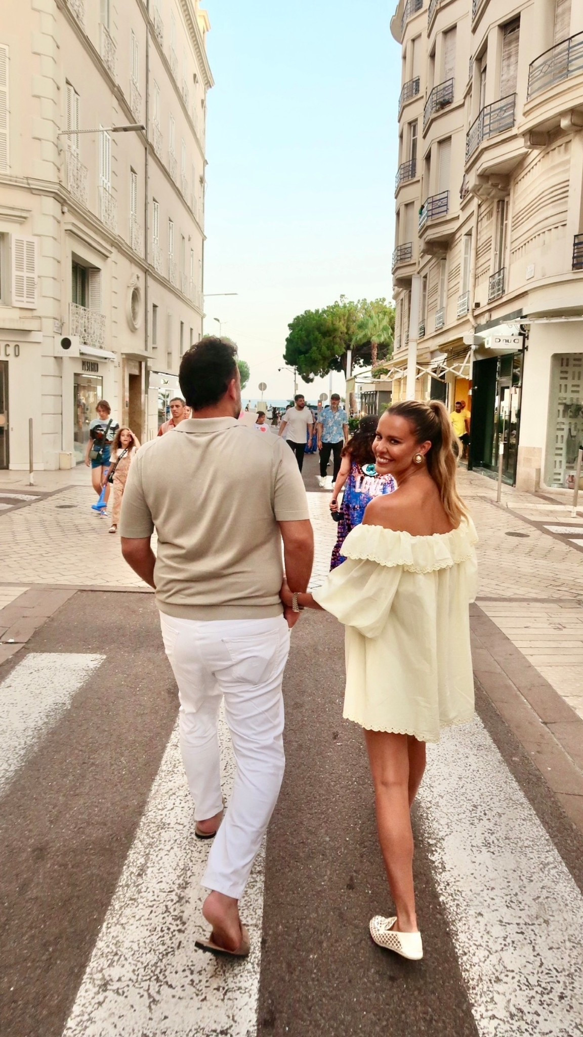 One final dinner stroll in Cannes before heading to Mallorca! Linking this easy breezy butter yellow off the shoulder dress again along with Kyle’s outfit! 

#LTKTravel #LTKMens #LTKStyleTip