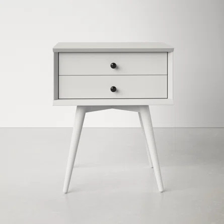 AllModern Grady 2 - Drawer Solid Wood Nightstand | Wayfair | Wayfair North America