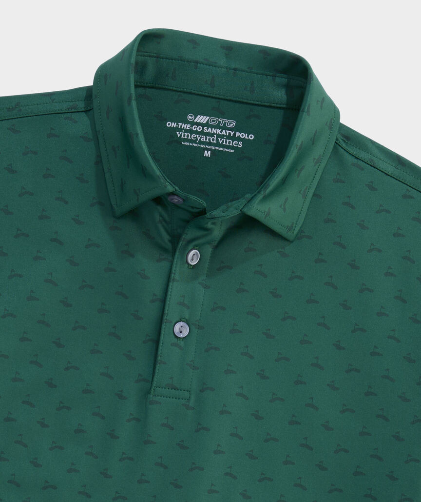 Performance Golf Printed Sankaty Polo | vineyard vines