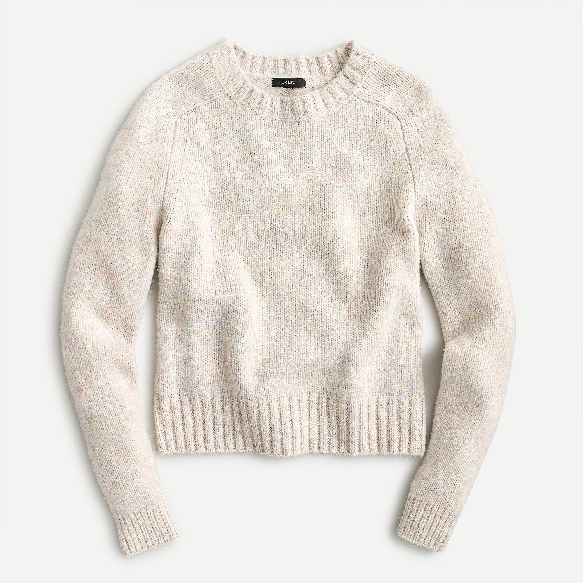 Alpaca-blend crewneck sweater | J.Crew US