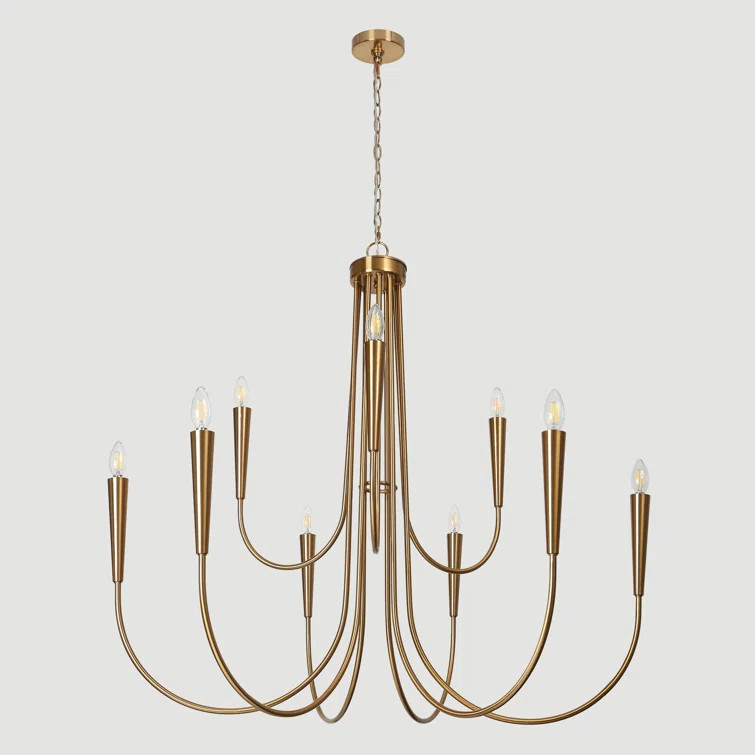 Otho 9 - Light Large 41" W Candle Style Classic Chandelier | Wayfair North America