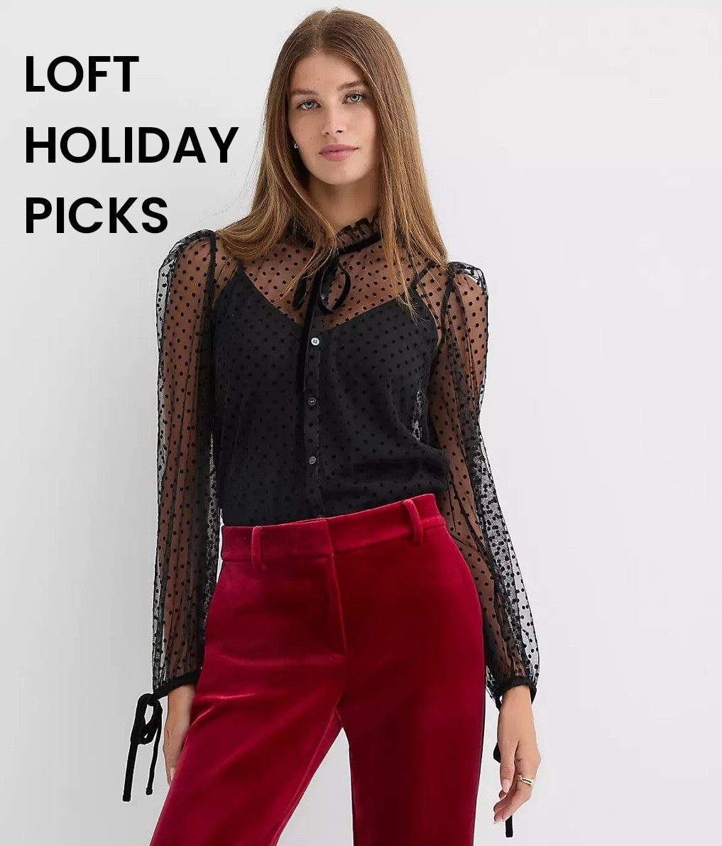 Right now Loft is having a 44% off sale and adding 11% off to it. Also free shipping. You can’t beat it! Shop my picks for this sale! 

#LTKFindsUnder50 #LTKGiftGuide #LTKSaleAlert