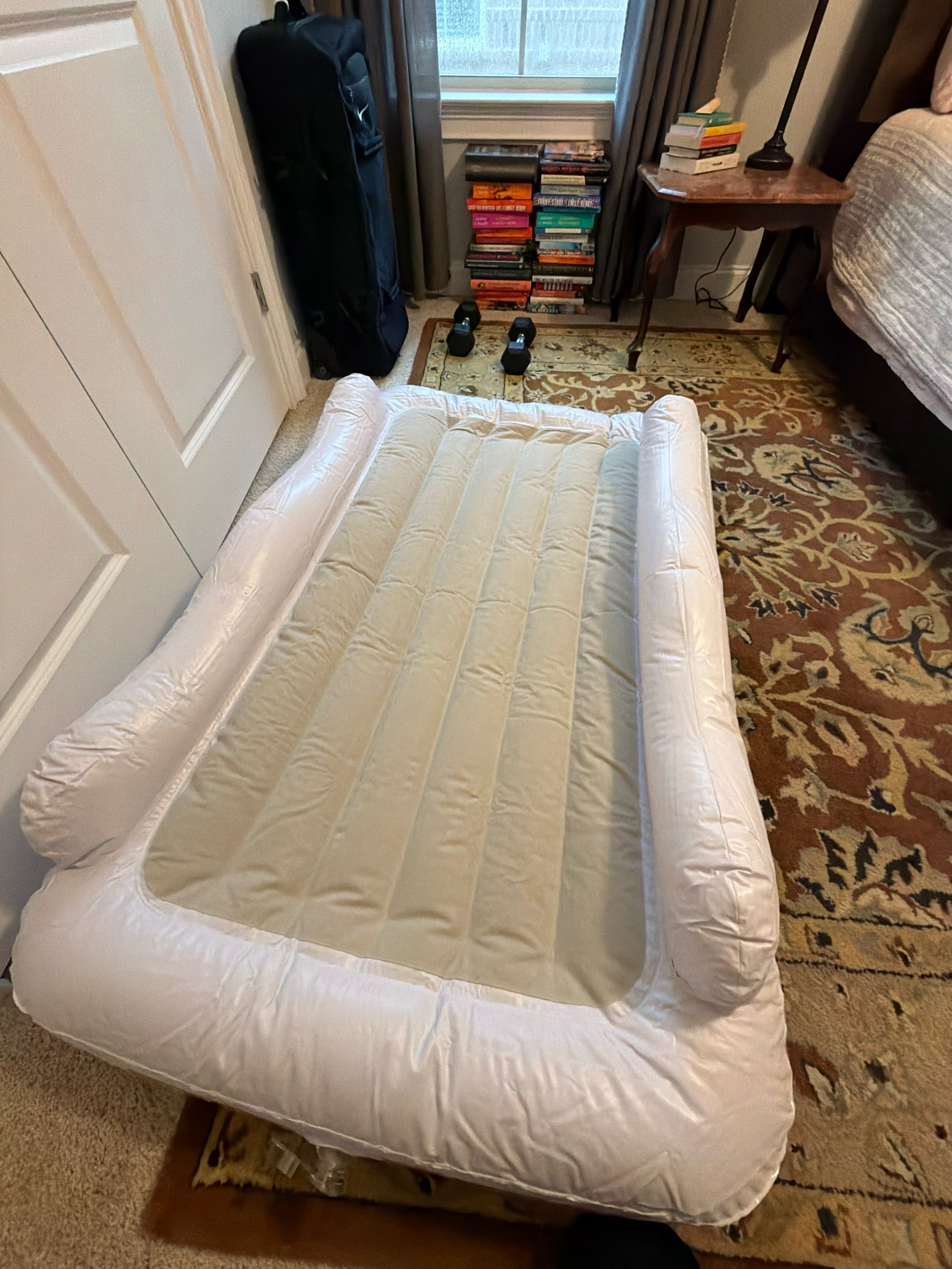Inflatable toddler bed perfect for travel! 

#LTKmomlife #LTKTravel #LTKKids