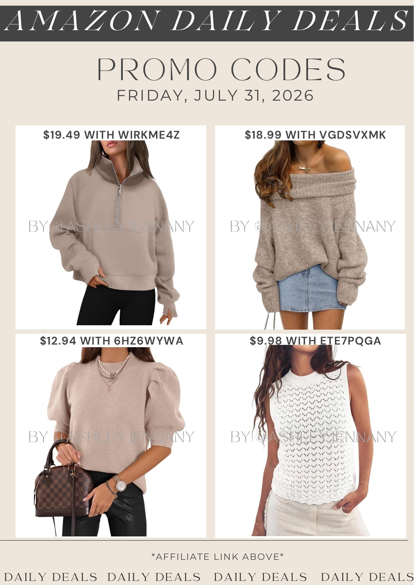 Amazon deals

#LTKMidsize #LTKSeasonal #LTKSaleAlert