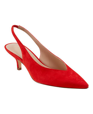 Women's Labela Slingback Kitten Heel Pumps | Macy's