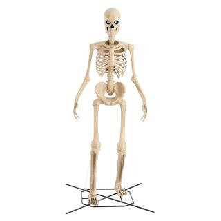 12 FT Giant-Sized Skelly with LifeEyes LCD Eyes | The Home Depot