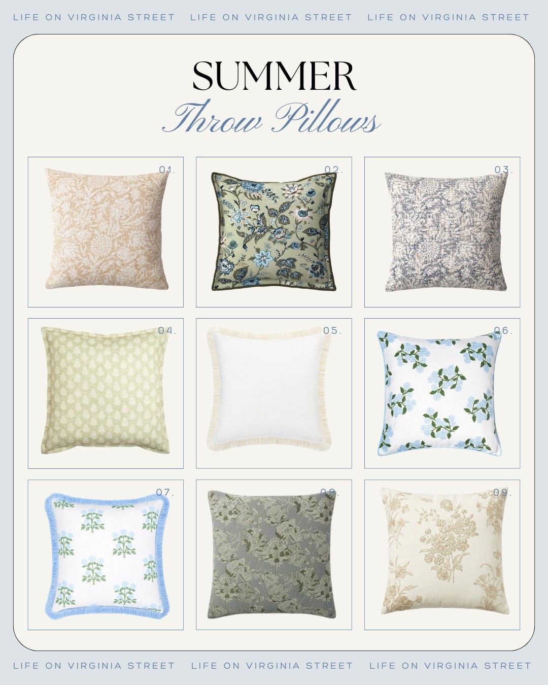 Summer throw pillows 🙌🏻🙌🏻

#LTKSeasonal #LTKHome
