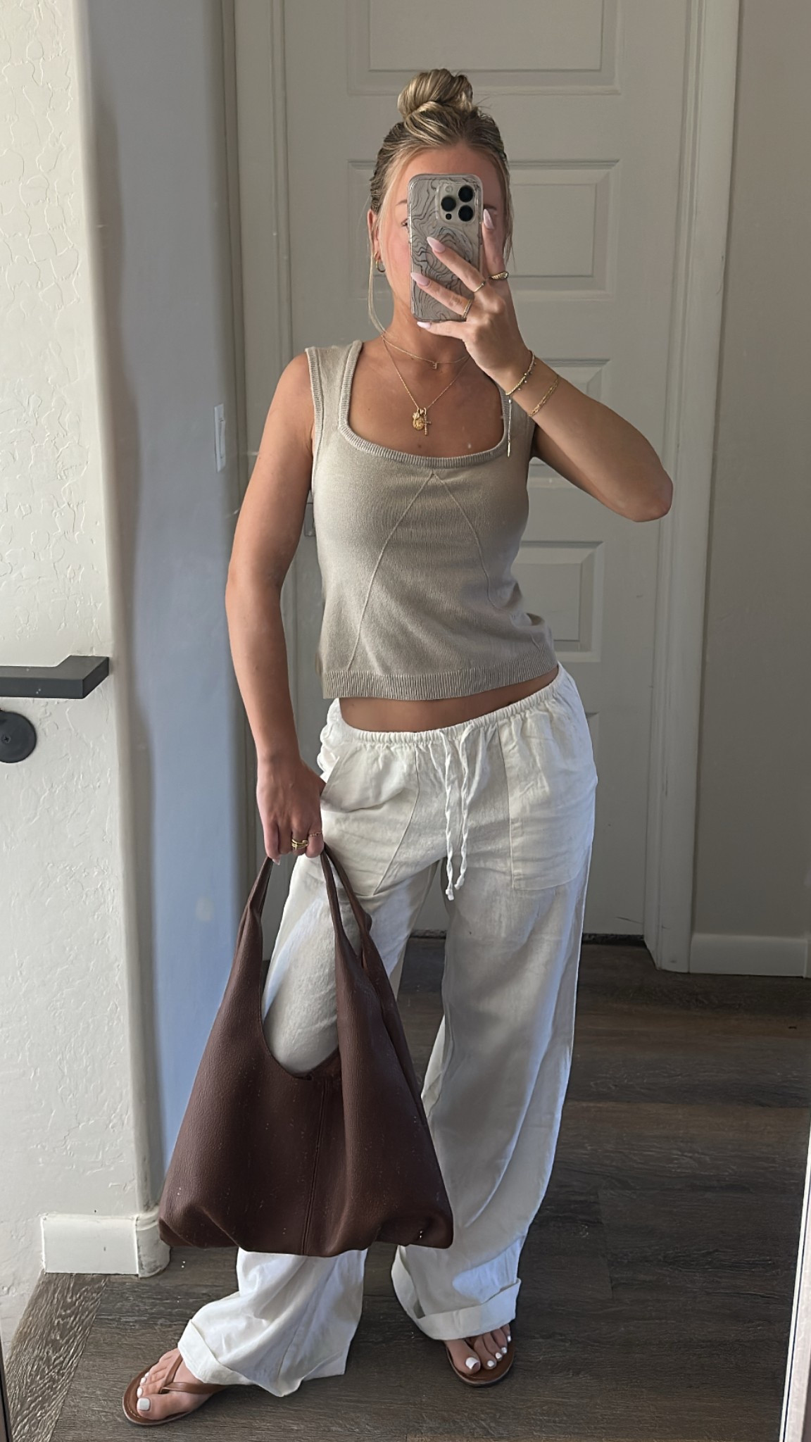 wearing XS top & bottoms 

#LTKItBag #LTKFindsUnder50 #LTKPetite