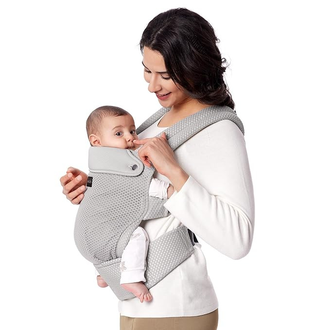 Momcozy Breathable Mesh Baby Carrier, Ergonomic and Lightweight Infant Carrier for 7-44lbs with E... | Amazon (US)