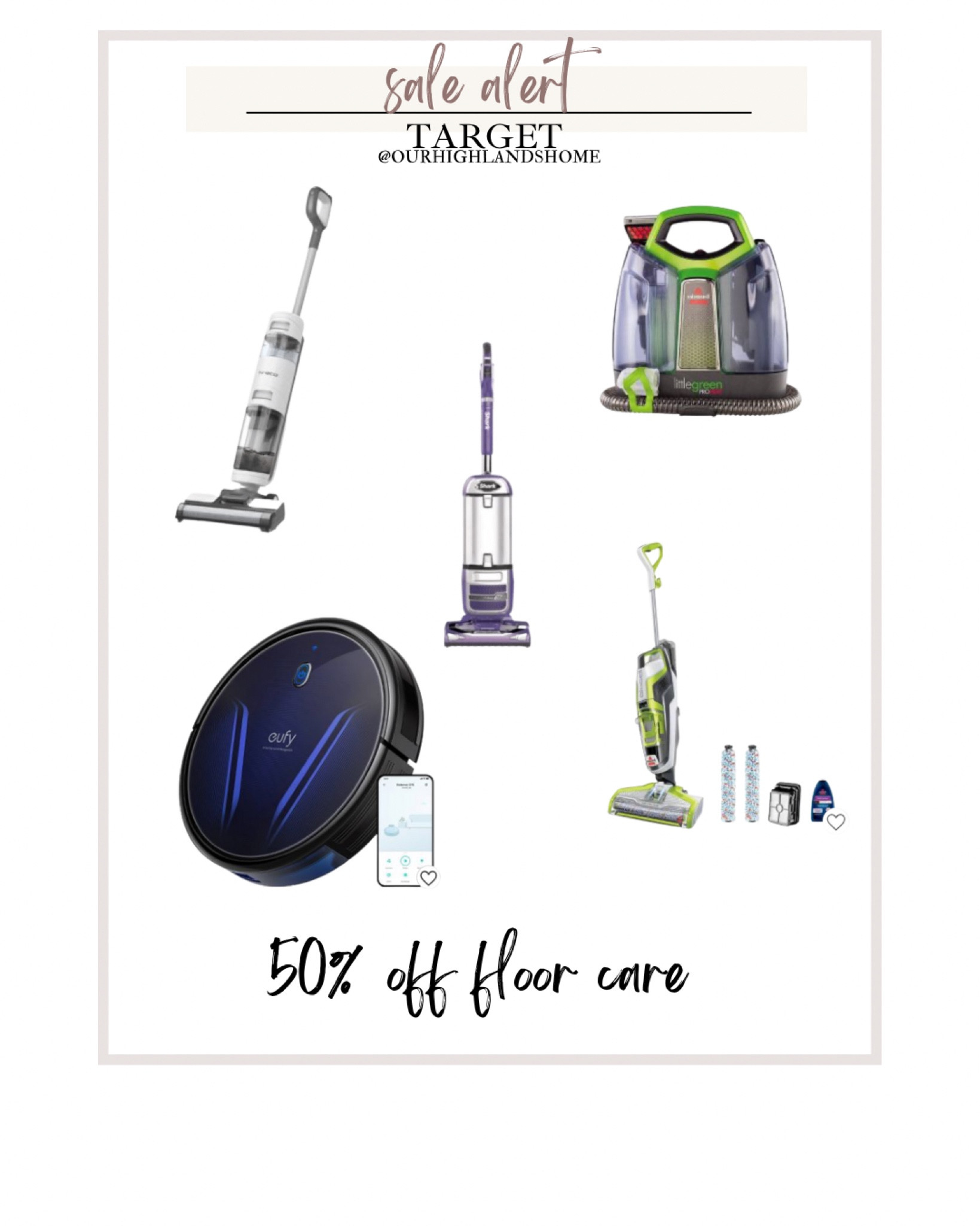 target black friday deal 50% off floor care 

#LTKsalealert #LTKhome #LTKGiftGuide