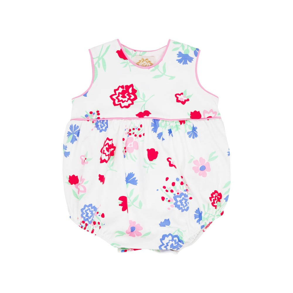 Brooksy Bubble - Bonita Blooms with Hamptons Hot Pink | The Beaufort Bonnet Company