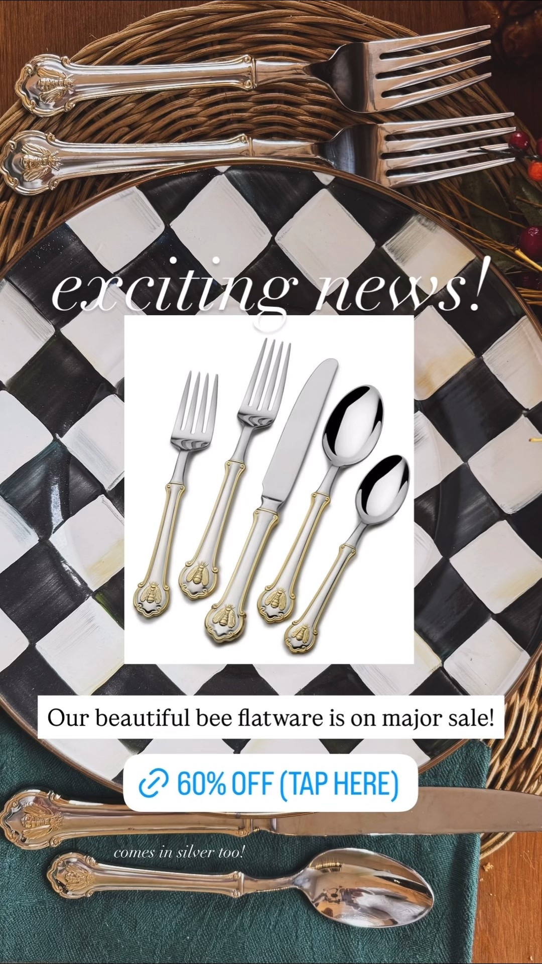 Our favorite B flatware is on major sale at Wayfair

#LTKSaleAlert #LTKHome #LTKHoliday