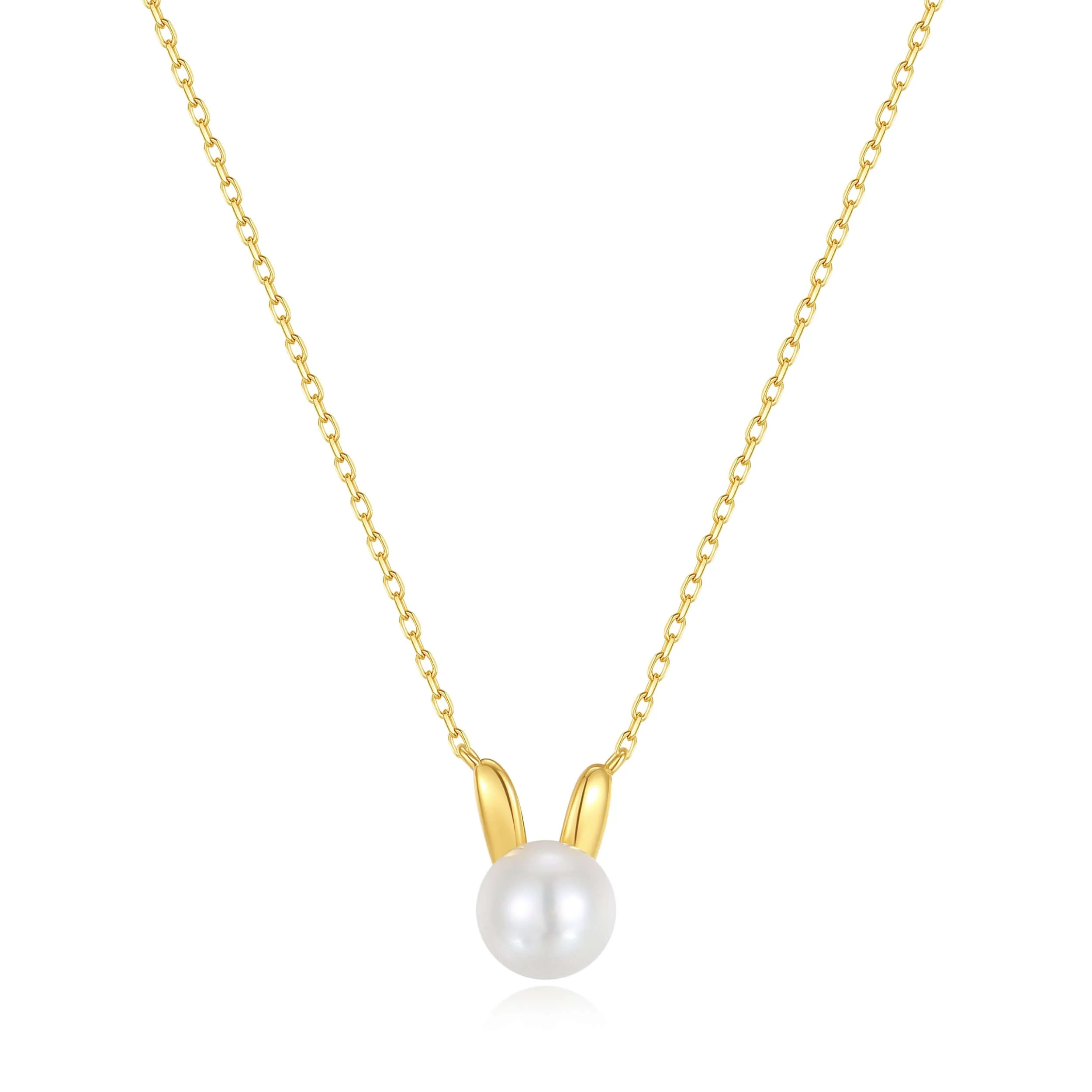 「Bunny」Freshwater Pearl Necklace | Suihe Jewelry