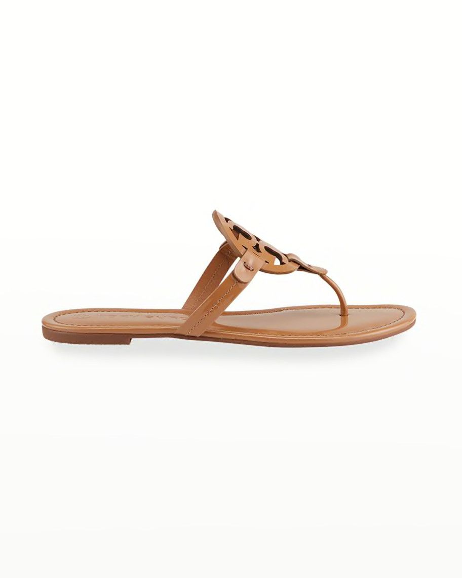 Tory Burch Miller Patent Leather Sandals | Neiman Marcus