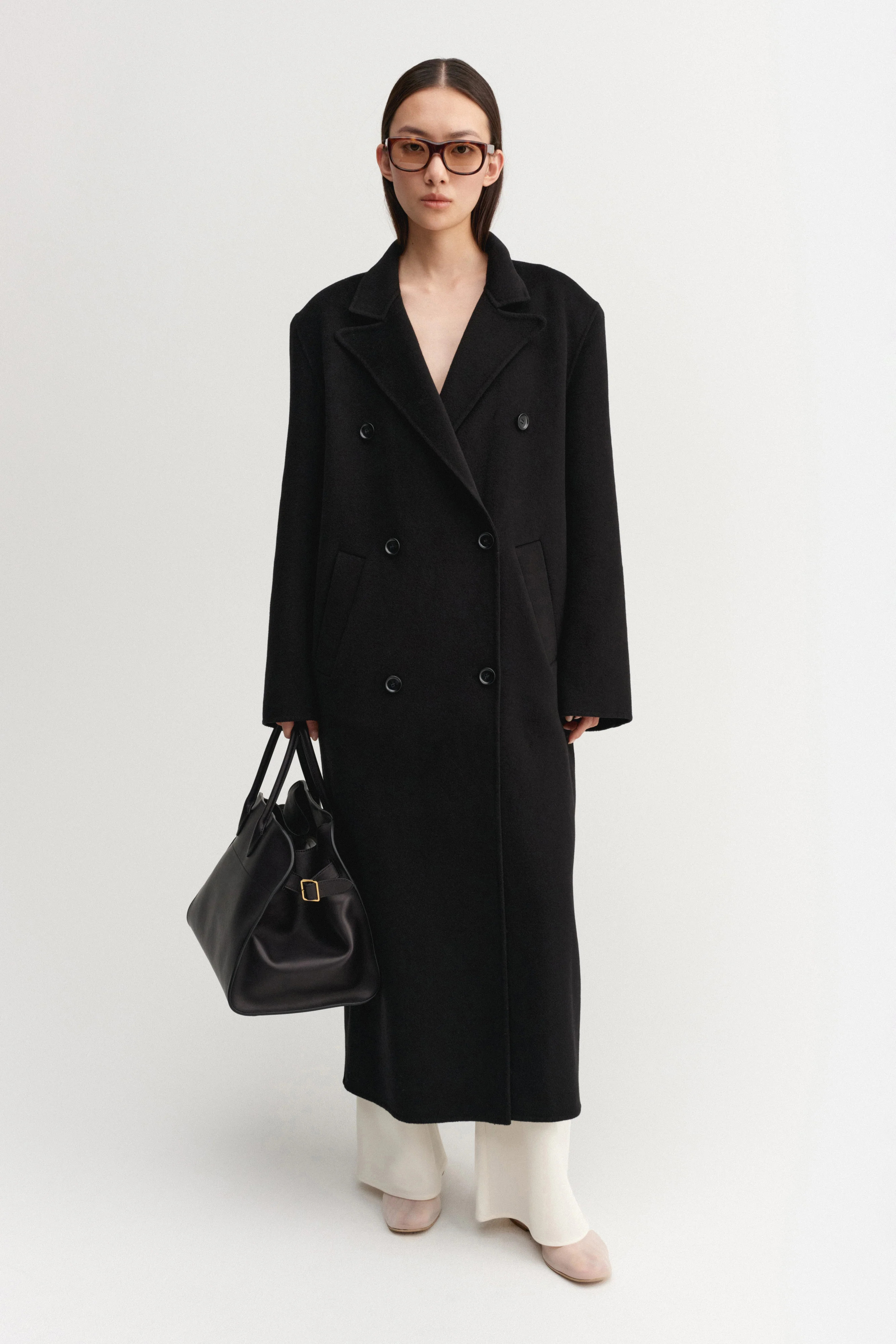 Deja Doublé Coat, black | Almada Label