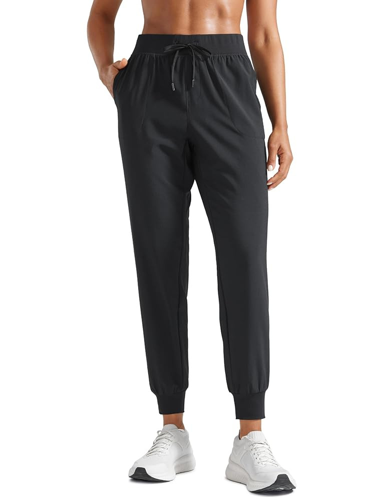 CRZ YOGA Women's Lightweight Workout Joggers 27.5" - Travel Casual Outdoor Running Athletic Track... | Amazon (US)