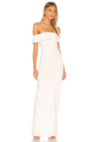 Lovers + Friends Galleria Gown in White from Revolve.com | Revolve Clothing (Global)